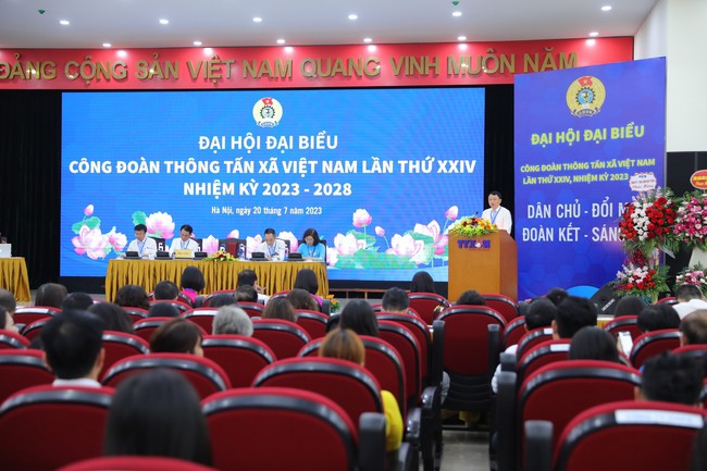 Đại hội đại biểu Công đoàn Thông tấn xã Việt Nam: Phát huy sức mạnh tổng hợp góp phần thực hiện thắng lợi các nhiệm vụ - Ảnh 8.