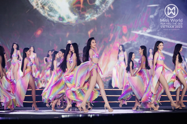 Ngắm phần thi bikini bốc lửa của dàn người đẹp Miss World Vietnam 2023: Ý Nhi có nổi nhất? - Ảnh 3.