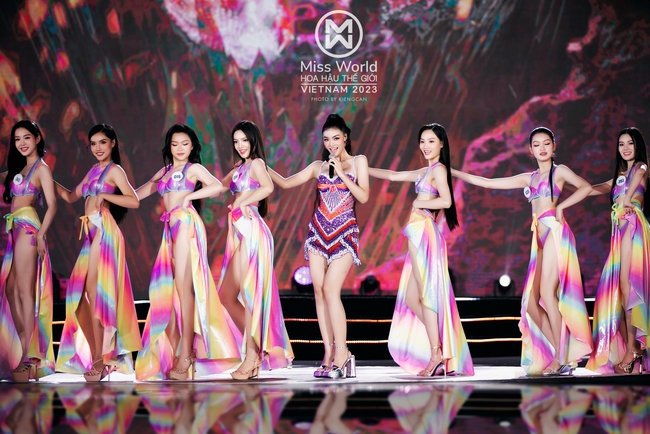 Ngắm phần thi bikini bốc lửa của dàn người đẹp Miss World Vietnam 2023: Ý Nhi có nổi nhất? - Ảnh 4.