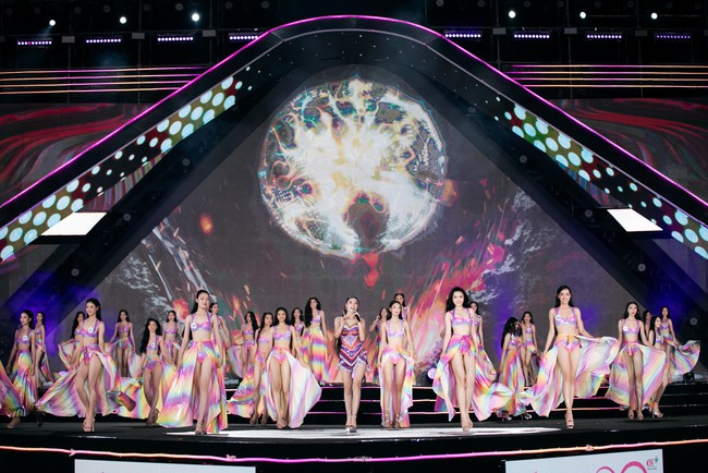 Ngắm phần thi bikini bốc lửa của dàn người đẹp Miss World Vietnam 2023: Ý Nhi có nổi nhất? - Ảnh 2.