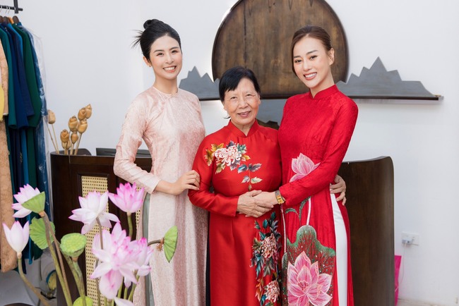 Hé lộ loạt ảnh mẹ Shark Bình đưa Phương Oanh đi thử áo dài chuẩn bị cho ngày cưới - Ảnh 1.