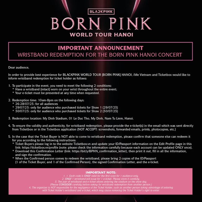 Chi tiết lịch trình 2 đêm của concert Blackpink tại Hà Nội - Ảnh 5.