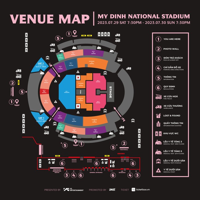 Những lưu ý đối với vé thường và VIP concert Blackpink tại Hà Nội - Ảnh 6.