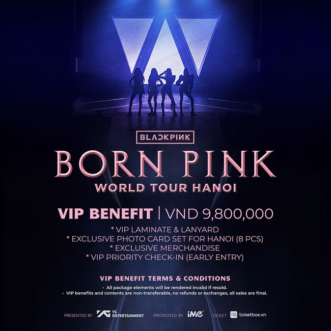 Công bố giá vé concert Blackpink tại Hà Nội, cao nhất 9,8 triệu đồng - Ảnh 3.
