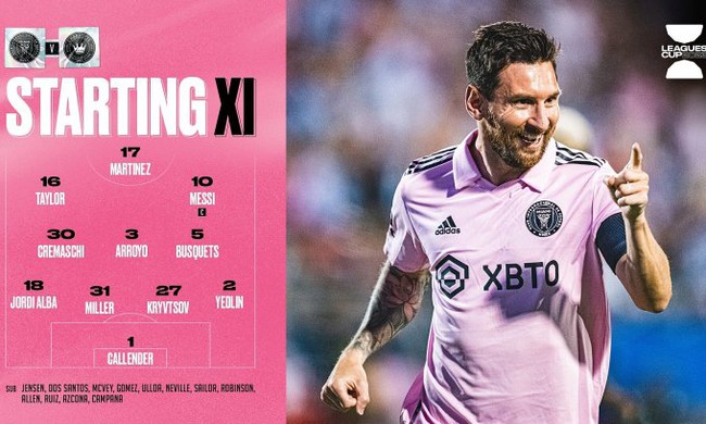 Link xem trực tiếp bóng đá Inter Miami vs Charlotte: Messi tiếp tục đá chính - Ảnh 3.