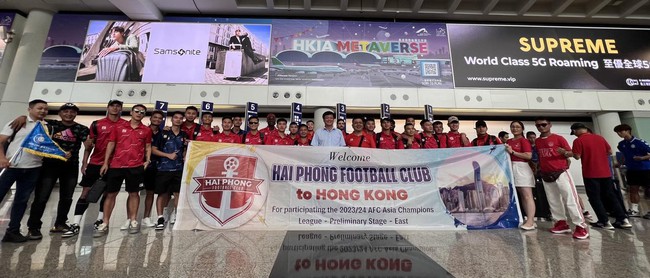 CLB Hải Phòng được cộng đồng người Việt chào đón nồng nhiệt khi đến Hong Kong đá giải châu Á - Ảnh 2.