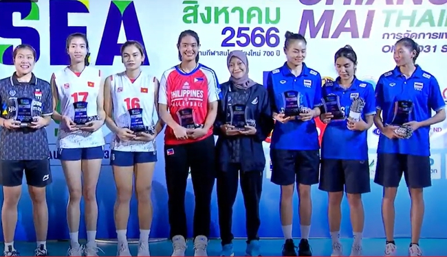 ĐT bóng chuyền nữ Việt Nam hoàn thành chỉ tiêu ở SEA V.League, nhận hai danh hiệu cá nhân đáng chú ý - Ảnh 3.