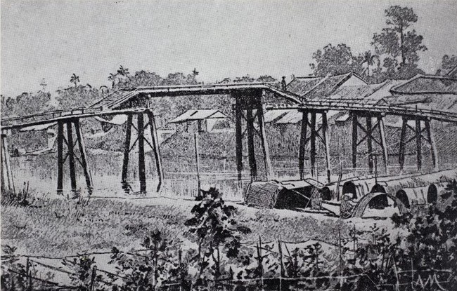 Ảnh = Ký ức = Lịch sử (kỳ 80): Cây cầu thép sớm nhất ở nước ta - Ảnh 3.