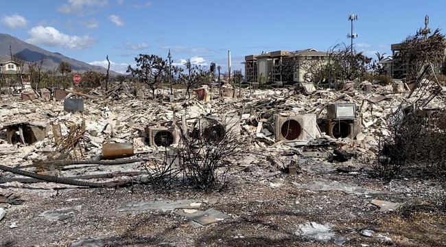 Thảm họa cháy rừng ở Hawaii (Mỹ): Tổng thống J.Biden thông báo thị sát - Xác nhận hơn 100 người thiệt mạng - Ảnh 1.