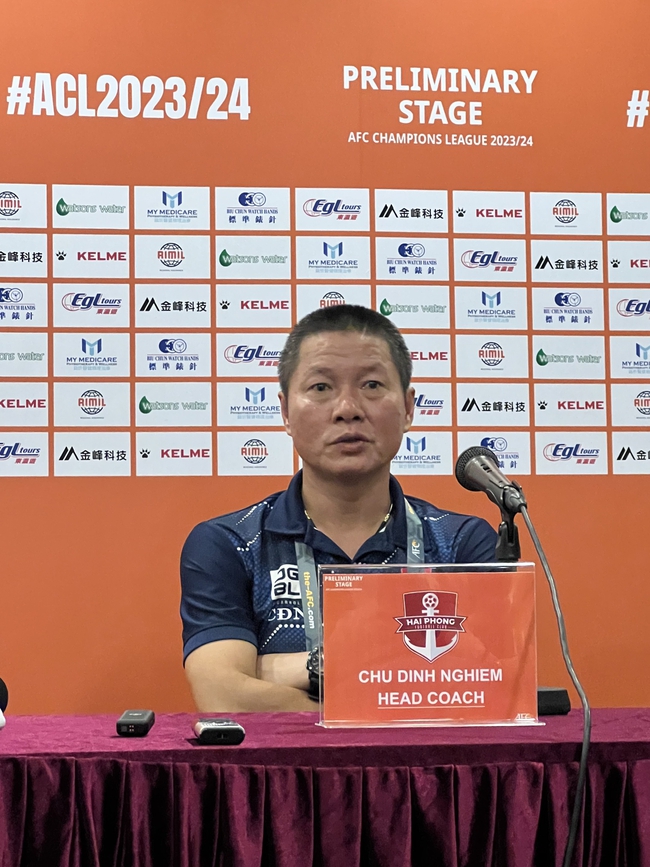 HLV Chu Đình Nghiêm: 'Nếu Hải Phòng FC gỡ hòa được thì chắc chắn sẽ thắng'  - Ảnh 3.