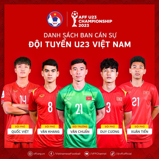 U23 Việt Nam chốt xong ban cán sự, gấp rút chuẩn bị cho trận gặp U23 Lào - Ảnh 2.