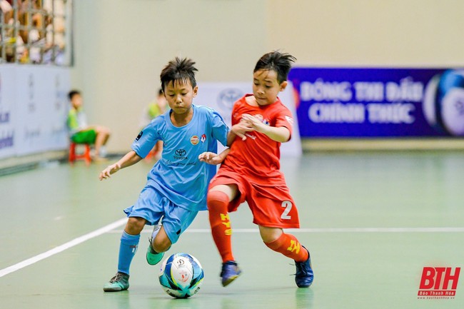 Chủ nhà Bắc Ninh dừng bước ở tứ kết giải bóng đá U9 toàn quốc Toyota Cup 2023‎ - Ảnh 2.