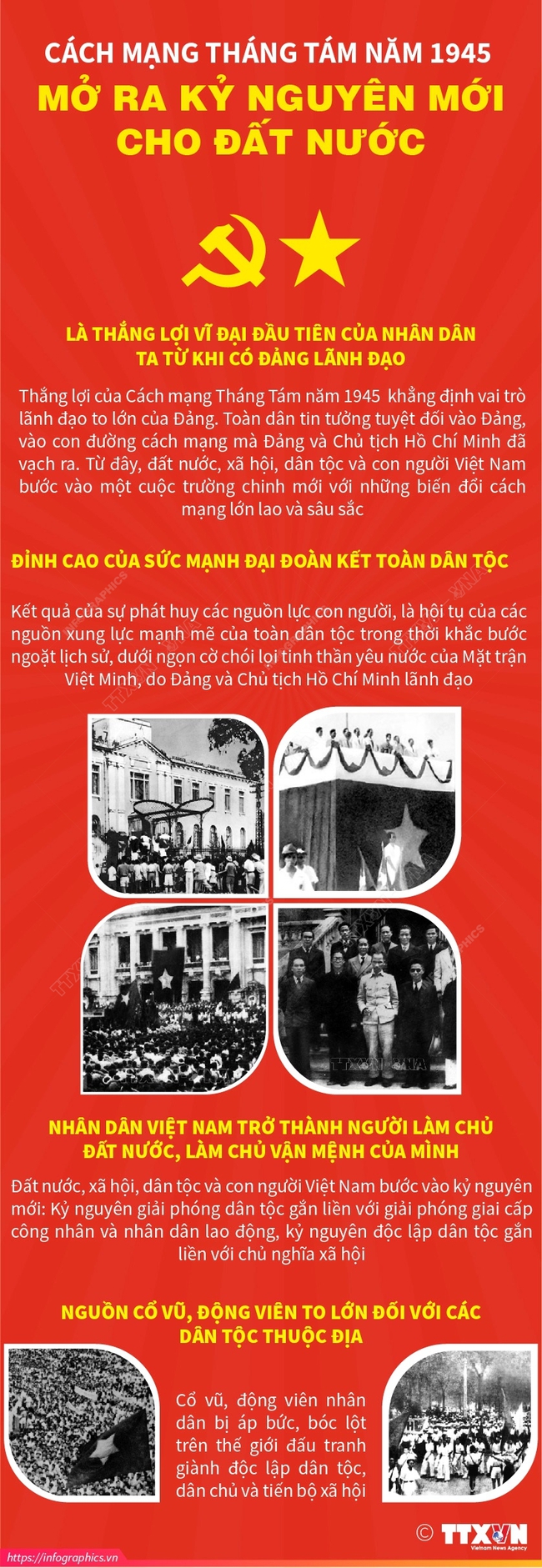 Cách mạng Tháng Tám 1945: Mở ra kỷ nguyên mới cho đất nước - Ảnh 1.