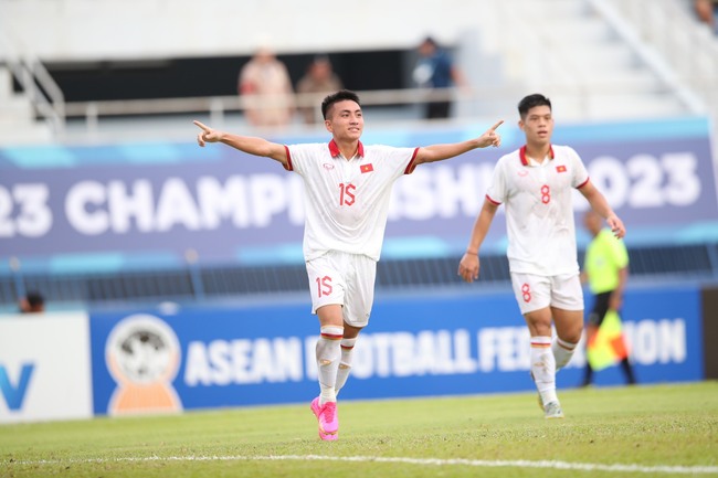 Giải bóng đá U23 vô địch Đông Nam Á 2023 - Bảng C, U23 Việt Nam 4-1 U23 Lào: Bản lĩnh nhà vô địch - Ảnh 1.