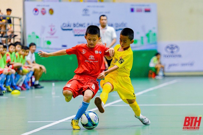 Việt Hùng Thanh Hoá và CLB BĐ Hà Nội vào chung kết giải bóng đá U9 toàn quốc Toyota Cup 2023 - Ảnh 2.