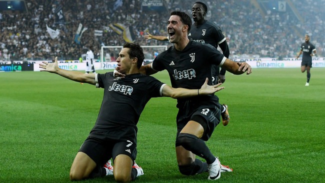 Juventus đại thắng trận ra quân: Tiếng nói của đôi bạn Chiesa - Vlahovic - Ảnh 1.