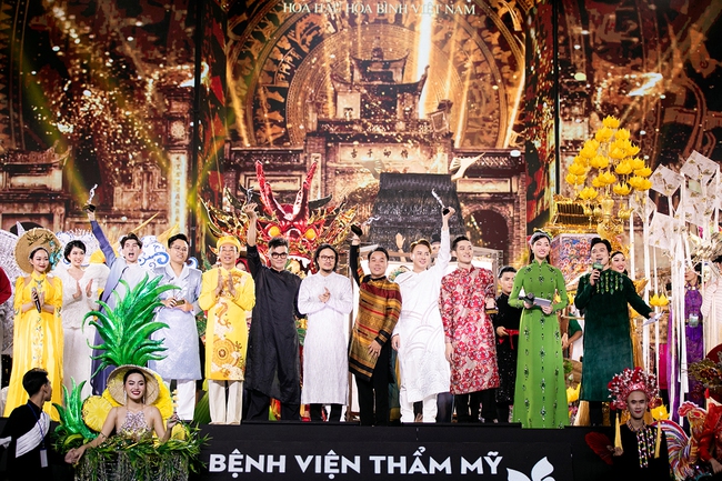 Những bộ trang phục dân tộc gần 1 tỉ đồng ở Miss Grand Vietnam 2023 - Ảnh 1.