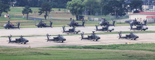 Hàn Quốc, Mỹ bắt đầu cuộc tập trận chung Lá chắn Tự do Ulchi - Ảnh 1.