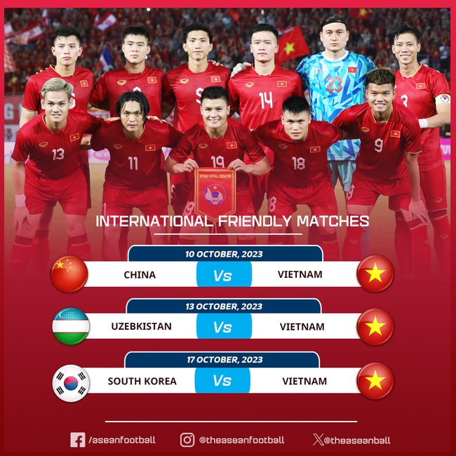 Đội tuyển Việt Nam của HLV Troussier tái đấu Trung Quốc, gặp toàn đối thủ mạnh trong tháng 10 - Ảnh 3.