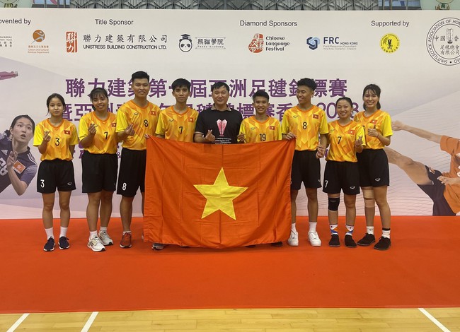 ĐT đá cầu Việt Nam thi đấu thành công tại giải vô địch đá cầu châu Á 2023 - Ảnh 2.