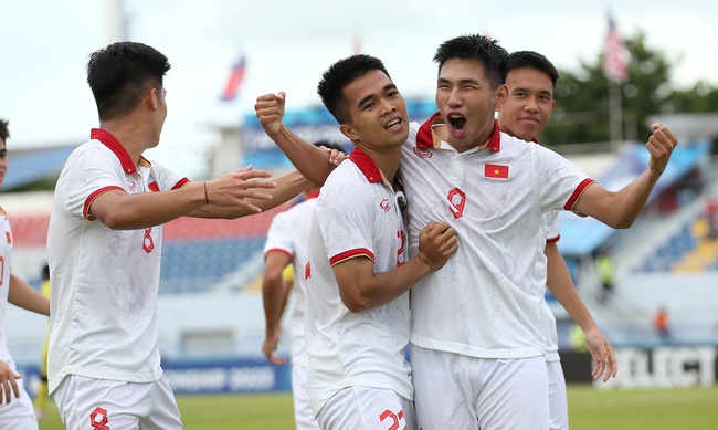 U23 Việt Nam chơi hay hơn vòng bảng. Ảnh: Song Ngọc