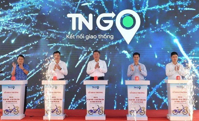 Ra mắt dịch vụ xe đạp điện, xe đạp công cộng tại Hà Nội - Ảnh 1.