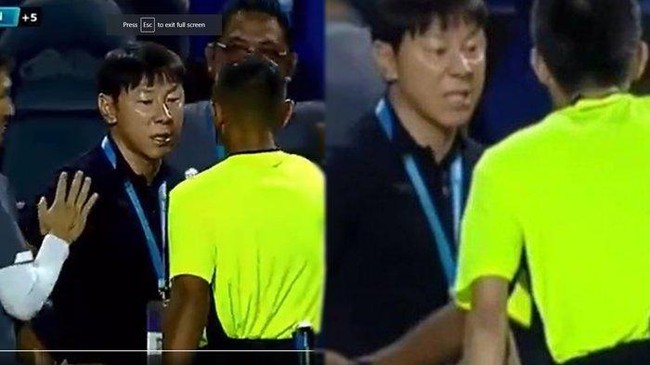 Tiếp tục trắng tay cùng bóng đá Indonesia, HLV Shin Tae Yong đổ lỗi cho trọng tài - Ảnh 3.