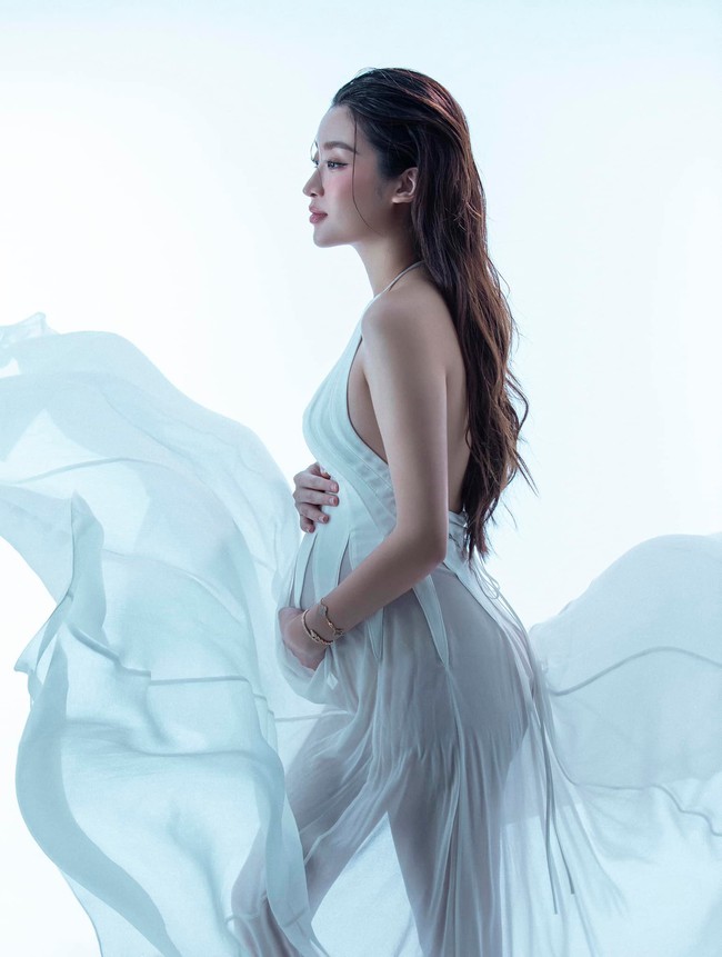 Hoa hậu Đỗ Mỹ Linh khoe ảnh bầu sau 2 tháng sinh con - Ảnh 6.