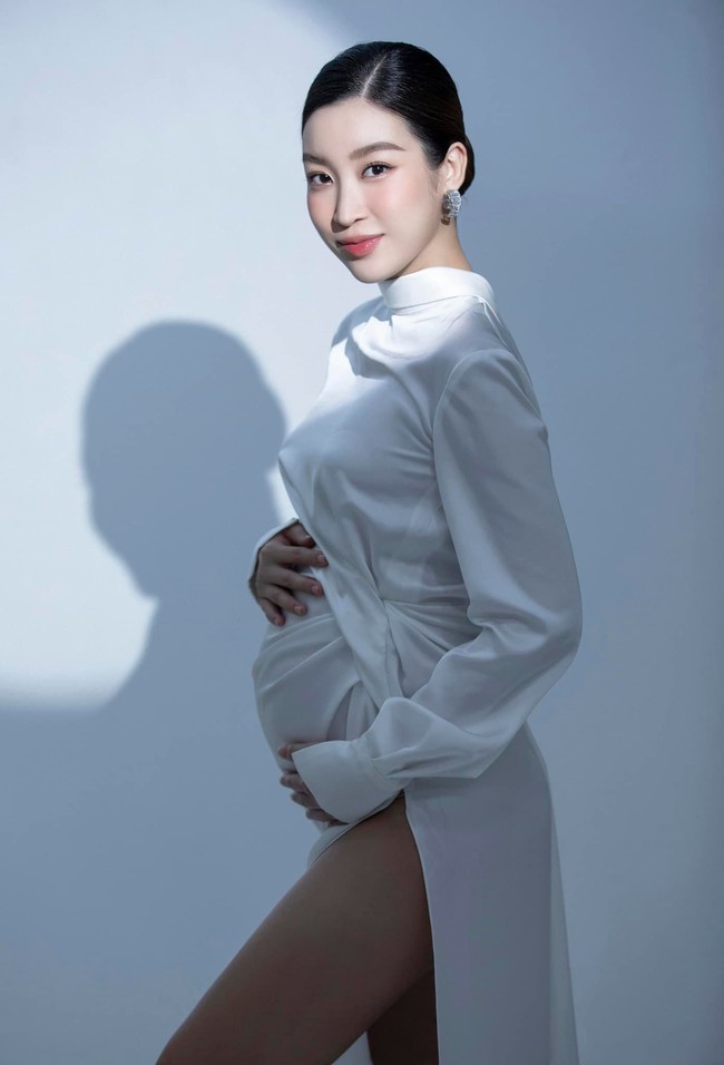 Hoa hậu Đỗ Mỹ Linh khoe ảnh bầu sau 2 tháng sinh con - Ảnh 3.