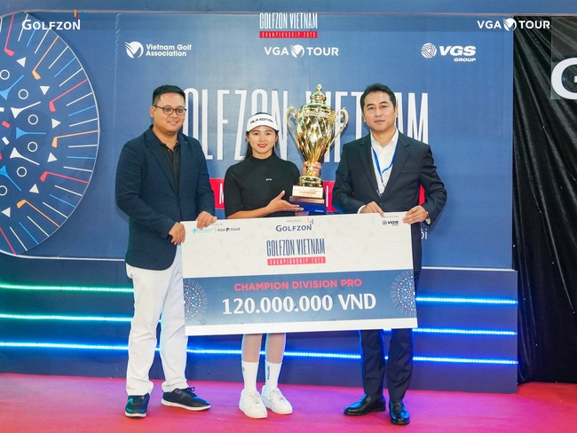 Nhà vô địch Hana Kang lập kỷ lục mức tiền thưởng tại Golfzon Vietnam Championship 2023 - Ảnh 2.