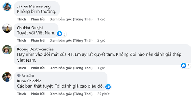 CĐV Thái Lan hết lời ca ngợi tuyển Việt Nam sau chiến thắng trước Hàn Quốc