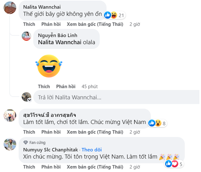 CĐV Thái Lan hết lời ca ngợi tuyển Việt Nam sau chiến thắng trước Hàn Quốc
