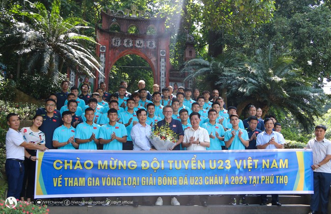 U23 Việt Nam chiến đấu tự tin khi đá vòng loại giải châu Á ở Việt Trì - Ảnh 2.