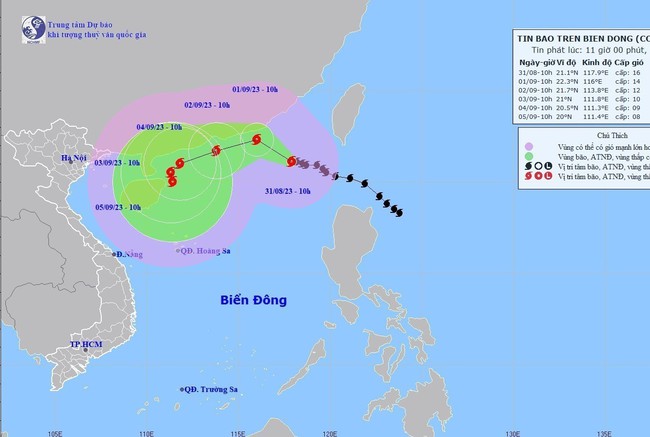 Các tỉnh, thành phố từ Quảng Ninh đến Quảng Ngãi chủ động ứng phó với bão số 3 - Ảnh 1.