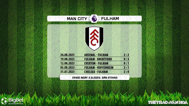 Nhận định bóng đá Man City vs Fulham (21h00, 2/9), K+ trực tiếp Ngoại hạng Anh - Ảnh 5.