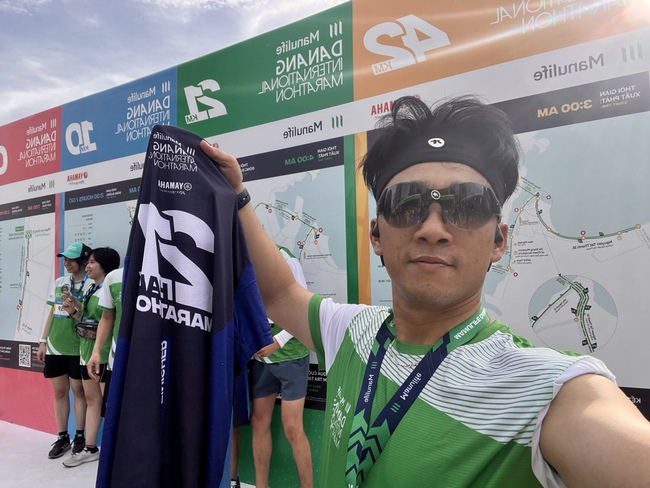 Ca sĩ Quang Hào chạy marathon 21km, lan toả thông điệp tích cực - Ảnh 3.