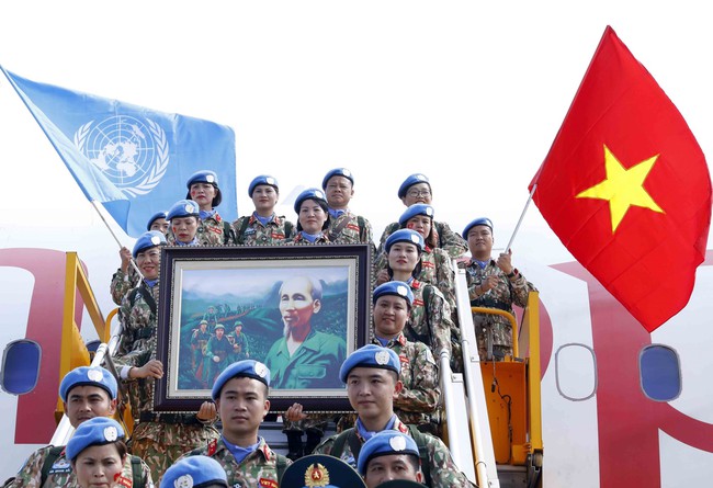 Đội Công binh số 2 lên đường thực hiện nhiệm vụ gìn giữ hòa bình LHQ tại Abyei - Ảnh 1.