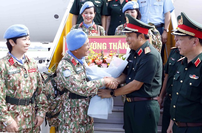 Đội Công binh số 2 lên đường thực hiện nhiệm vụ gìn giữ hòa bình LHQ tại Abyei - Ảnh 6.