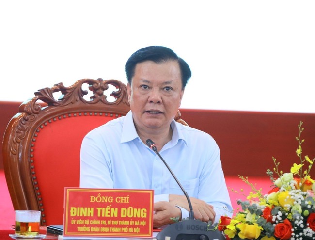 Bí thư Thành ủy Hà Nội: Sắp xếp đơn vị hành chính phải đảm bảo được sự ổn định, giữ được văn hóa, lịch sử - Ảnh 1.