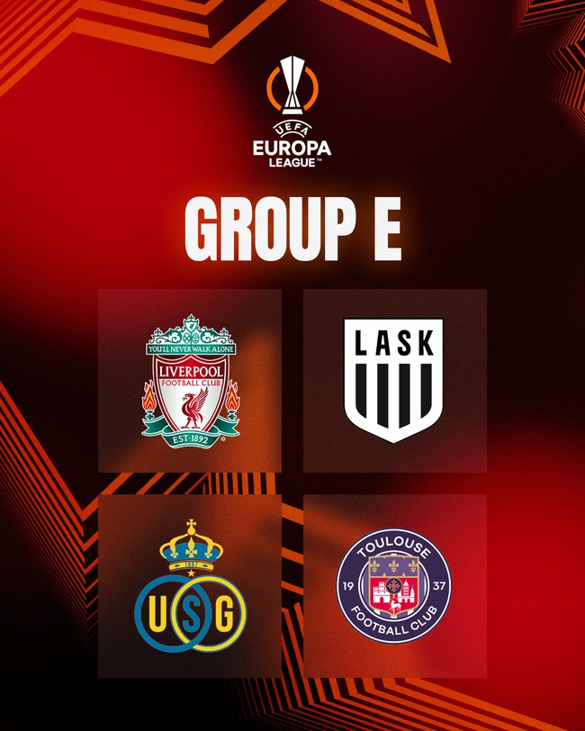 Kết quả bốc thăm Europa League 2023/24: Liverpool vào bảng cực dễ, sớm thành ứng cử viên vô địch - Ảnh 2.