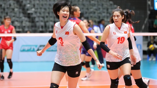 Thanh Thúy rực sáng, giúp tuyển Việt Nam đánh bại Đài Bắc Trung Hoa 3-1 ở giải vô địch bóng chuyền nữ Châu Á 2023