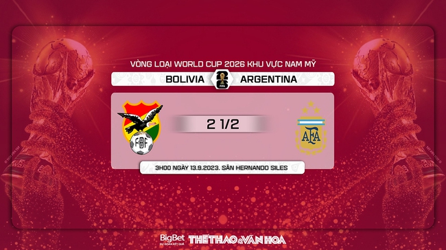 Nhận định bóng đá Bolivia vs Argentina (3h00, 13/9). Vòng loại World Cup 2026 - Ảnh 7.