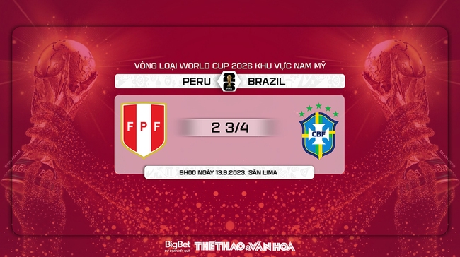 Nhận định bóng đá Peru vs Brazil (09h00, 13/9). Vòng loại World Cup 2026 - Ảnh 7.