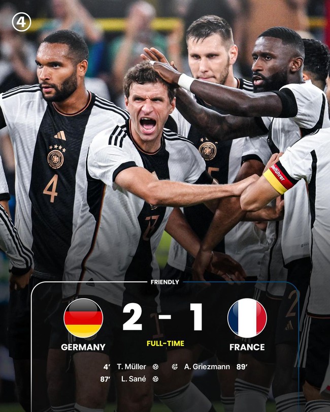 Kết quả bóng đá hôm nay 13/9: Các 'ông lớn' châu Âu đồng loạt giành chiến thắng, Đức đánh bại ĐT Pháp sau khi thay HLV - Ảnh 9.