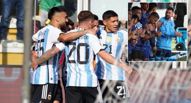 Không cần Messi, Argentina vẫn thắng như đi dạo trên độ cao hơn 3000 mét - Ảnh 3.