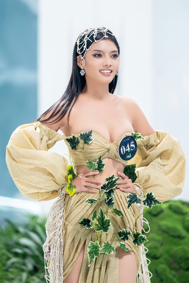 Miss Earth Việt Nam 2023: Dàn người đẹp Gen Z sáng tạo trang phục tái chế độc lạ - Ảnh 10.