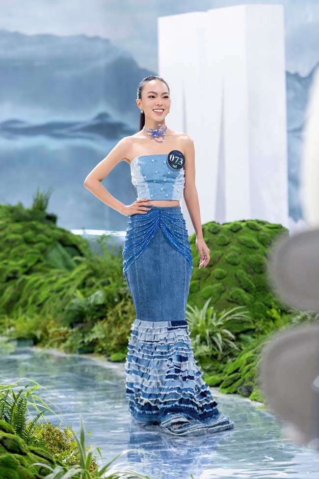 Miss Earth Việt Nam 2023: Dàn người đẹp Gen Z sáng tạo trang phục tái chế độc lạ - Ảnh 17.