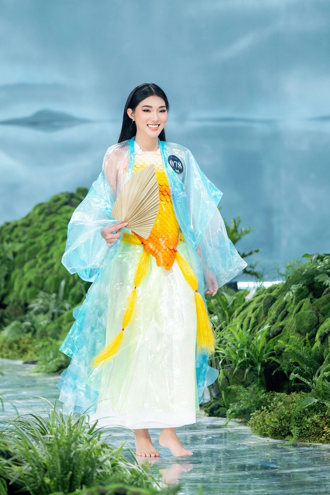 Miss Earth Việt Nam 2023: Dàn người đẹp Gen Z sáng tạo trang phục tái chế độc lạ - Ảnh 14.