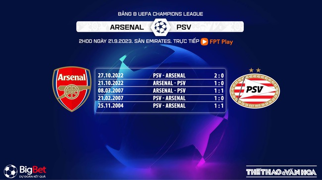 Nhận định bóng đá Arsenal vs PSV (2h00, 21/9), Cúp C1 châu Âu - Ảnh 5.