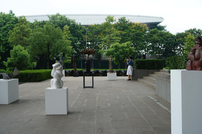 Rút ngắn vòng quay của triển lãm điêu khắc toàn quốc - Ảnh 1.